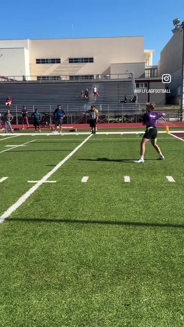 BFL Flag Football game day at Turner Park